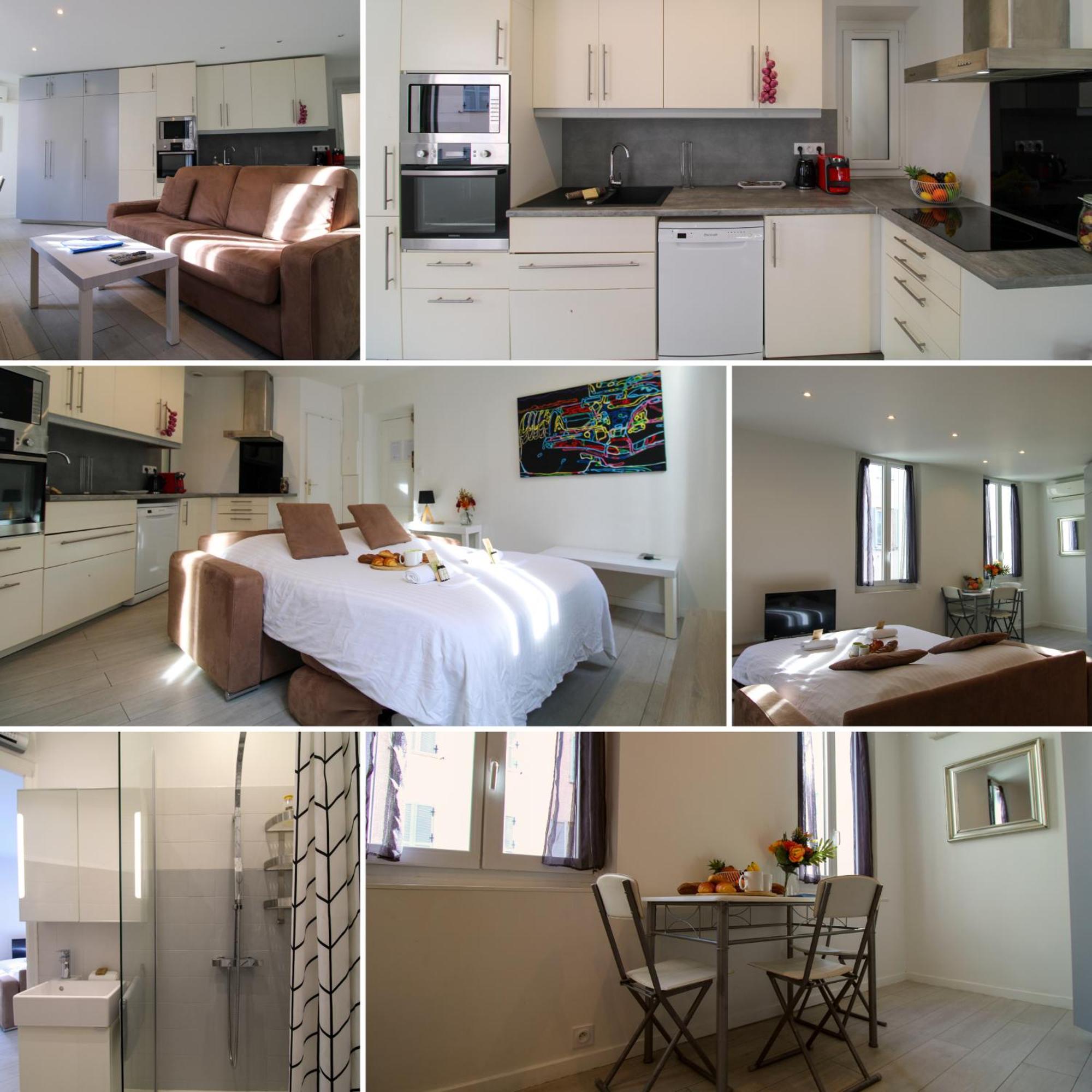 Le Clemenceau By Apirent #Cosy #200M Des Plages #Wifi Cannes Buitenkant foto